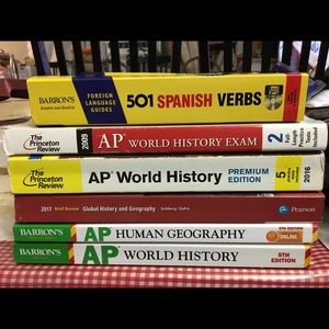 Spanish and AP History Books!!